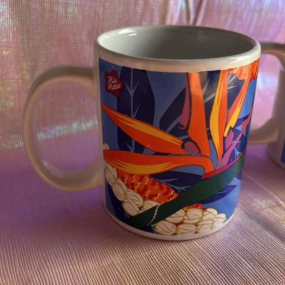 🌺GUC Set of Hilo Hattie The Store Of Hawaii 1999 Island Heritage Coffee Mugs - Picture 2 of 7